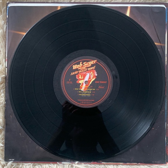 Bob Seger & The Silver Bullet Band Nine Tonight Double LP - Picture 6 of 9